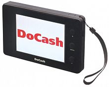 Детектор валют DoCash DVM Micro (Инфрокрасная детекция, длина волны ИК излучателей 850 нм, ЖК монитор 3", работа от аккумулятора, зарядка от сети 220В и от USB разъема, таймер автоматического выключения)