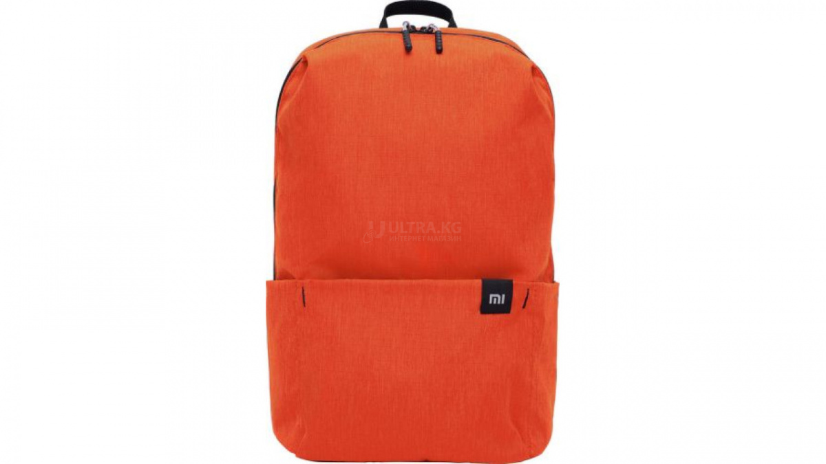 Рюкзак для ноутбука Xiaomi Casual Daypack Оранжевый. Водоотталкивающая ткань. Смягчающие наплечные ремни с регулеровкой. Три секции, застежка молния. 10 л, 34х22.5х13 см [ZJB4148GL/ZJB4139CN]