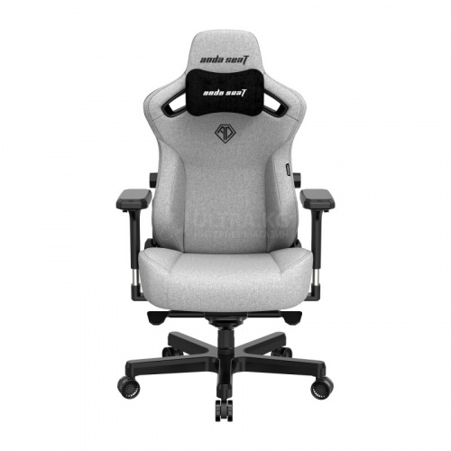 Игровое кресло Gaming Chair AD12YDC-L-01-G-PV/F AndaSeat Kaiser 3 L GRAY 4D Armrest 65mm wheels Fabric Игровое кресло Gaming Chair AD12YDC-L-01-G-PV/F AndaSeat Kaiser 3 L GRAY 4D Armrest 65mm wheels Fabric
