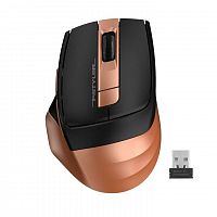 Беспроводная мышь A4Tech Fstyler FG35, Оптическая 2000dpi, 6 кнопки, USB, до 15 м, Бронзовый