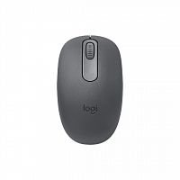 Беспроводная мышь Logitech M196, оптическая 1000dpi, светодиодная, Bluetooth, 3 кнопки, графитовая [910-007459]