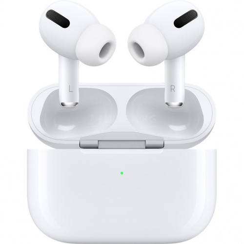 Беспроводные наушники TWS Apple AirPods Pro Вакуумные, 20-20000Ghz, Bluetooth 5.0, Lightning, 5.4/45.6г, шумоподавление, Белый [MLWK3] (Оригинал, вскрытая коробка, гарантия 3 мес.)