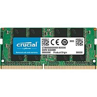 Оперативная память для ноутбука DDR4 SODIMM 16GB [CB16GS2666] Crucial 2666Mhz (PC4-21300) CL19 SR x8 Unbuffered