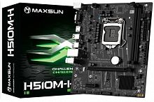 Матплата MAXSUN Challenger H610M-H, LGA1700, Intel H610, 2xDDR4 PC25600, 1xPCI-E16X, 1xPCI-E1x, Sound8Ch, GBLAN, 3SATA+M.2, mATX, 4USB3.2+6USB2.0, HDMI
