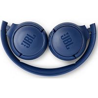 Наушники с микрофоном JBL Headphones T500 Wired, Дуговые, 3.5mm MiniJack, 20Hz-20kHz, 100dB/-42dB, Длина кабеля 1.2 м, Pure Bass, Голубой[JBLT500BLU]