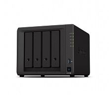 Сетевой накопитель Synology DS420+ Intel Celeron J4025, 2GB DDR4, 4x3.5"/2.5"SATA, Hybrid RAID, RJ-45x2, USB 3.2 Gen1x2, 2xM.2 2280 NVMe, Black