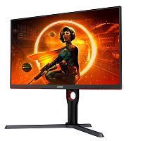 Монитор LCD 27" AOC Q27G3XMN, VA, miniLED, Black, 2560x1440, 80M:1, 1000cd/m2, 178/178, 1ms, 180Hz, Tilt, Pivot, Swivel, 2xHDMI, DP, Выход на наушники