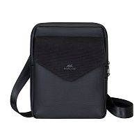 Сумка для планшета 11" RivaCase 8511 black Canvas Crossbody bag 11"