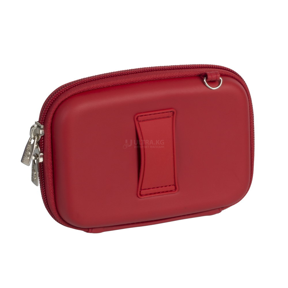 Чехол жесткого диска  2.5" RivaCase 9101 Красный, материал EVA, карман для кабеля, застежка молния, плечевой ремень.