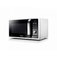 Microwave Samsung MUSE3 MS23F301TAW/BW (49x28x39см., 23л.,  800Вт,электронно-тактовое управление,  белый, вес 11,5 кг)