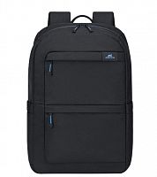 Рюкзак для ноутбука Rivacase 8062 Черный 15.6-16" Водоотталкивающая ткань. Смягчающие наплечные ремни с регулировкой. Два внешних кармана на молнии, застежка молния