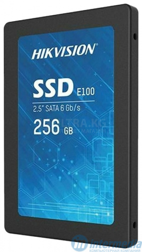 Твердотельный накопитель SSD 256GB Hikvision SATAIII 2.5" Read/Write up 550/450MB/s [HS-SSD-E100/256GB]