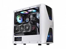 Корпус Thermaltake Commander C34 TG CA-1N5-00M6WN-00 ATX/Micro ATX/Mini ITX USB2x3.0, HD-Audio, Куллер 1x120мм+ 2x200мм ARGB, Высота CPU куллера до 180мм, VGA до 310мм, 462x233x533мм, Без Б/П, Белый