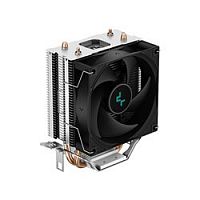 Кулер для процессора DEEPCOOL AG200 R-AG200-BKNNMN-G,Intel1700/1200/115х и AMD AM5/AM4,100W, 92мм, 500-3050±10% об/м, 36,75CFM,≤30,5dB(A), 4pin,119х77х133мм, Серебристый