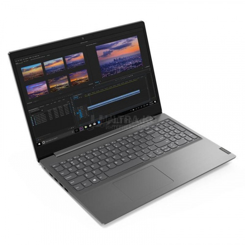 Ноутбук Lenovo V15 G1 IML Iron Grey Intel Core i5-10210U (up to 4.2Ghz), 12GB, 500GB HDD + 128GB M.2 NVMe PCIe, Intel HD Graphics 620, 15.6" IPS FULL HD (1920x1080), WiFi, BT, Cam, DOS, Eng-Rus