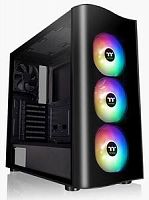 Корпус Thermaltake View 23 TG ARGB CA-1M8-00M1WN-00 ATX/Micro ATX/Mini ITX USB2x3.0, HD-Audio, Куллер 4x120мм RGB, Высота CPU куллера до 170мм, VGA до 366мм, 466x203x441мм, Без Б/П, Черный