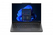 Ноутбук Lenovo THINKPAD E14 Intel Core i7-1355U (up to 5.00GHz), 12GB DDR4, 512GB SSD NVMe(2242), 14"WUXGA IPS, Iris Xe Graphics, Type-C, HDMI, WF, LAN, BT5.0, CR, DOS, клав с подсв. ENG-RUS, черный