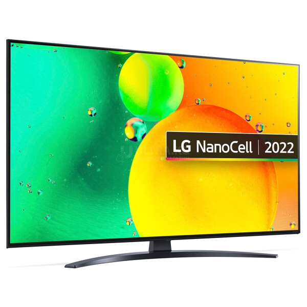 Телевизор LG 43NANO769QA диагональ: 43" , разрешение: 3840x2160 , Smart TV  , webOS , DVB-C/T/T2/S/S2 , композитный, HDMI x 3, USB х 2, антенный х 2, CI+, LAN
