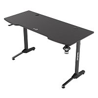 Gaming Desk AEROCOOL ACD2-140 140cm 18mm thick particleboard, waterproof plastic surface Black