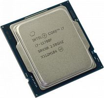 Процессор Intel Core i7-11700F, LGA1200, 2.5-4.9GHz,16MB Cache L3,EMT64,8 Cores+16 Threads,no VGA,Tray,Rocket Lake