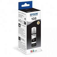 Картридж Epson C13T09C14A 108 EcoTank ink Black