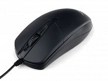 Mouse Гарнизон GM-220, USB, чип- Х, черный,1000 DPI, 2кн.+колесо-кнопка, кабель 1,4-1,5м