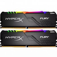 Оперативная память DDR4 64GB (2x32GB) PC-28800 (3600MHz) KINGSTON FURY BEAST BLACK KF436C18BBK2/64