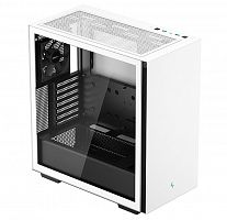 DEEPCOOL EATX CH510 WH w/o PSU USB3.0×2 Front+Type-C +1×120mmFAN WHITE (360mm Liquid Cooling ready)