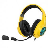 Наушники с микрофоном Edifier G2 II Yellow охватывающие, с регулятором громкости,20-20000Hz, 7.1, USB, RGB