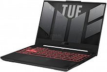 Ноутбук Asus TUF GAMING FA507NVR AMD Ryzen 7 7435HS (up to 4.50Ghz), 16GB DDR5, 512GB SSD M2 NVMe, NVIDIA GeForce RTX 4060 8192MB, 15.6" FHD IPS 144Hz, Type-C, RJ45 LAN, WiFi6, BT5.1, Win11, клав. с подсв. ENG-RUS, графит