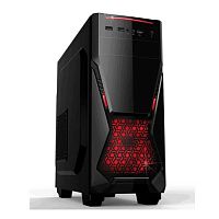 Корпус (игровой) JUMP  K1 ATX Black USB 2.0x2, USB 3.0x1, Card reader TF, SD-card, 2xCooler