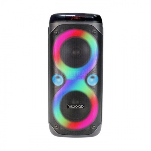 Microlab Party Speaker PT800 33W RGB LED, Bluetooth,4500mAH, 3.5mm Line in, USB, Remote