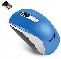 Беспроводная мышь Genius NX-7010, оптическая, USB, 1600 dpi, Blue-White, G5