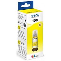 Картридж Epson C13T09C44A 108 EcoTank ink Yellow