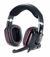 Наушники с микрофоном Genius HS-G710V, Дуговые, USB, 20Hz-20kHz, 110dB/-54dB, длина кабеля 1.8 м, Чёрный