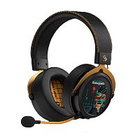 Наушники с микрофоном A4Tech Bloody М595 Renegade Black Midnight SAVAGE черный, 105dB, USB, 2.3m