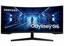 SAMSUNG 34" LC34G55TWWIXCI Odyssey G5 VA 4ms,300 кд/м2, WQHD 3440x1440 165Hz